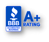 Better Business Bureau Accredited Business with an A+ rating